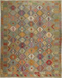  270X342 Large Kilim Afghan Old Style Rug Wool, Carpetvista