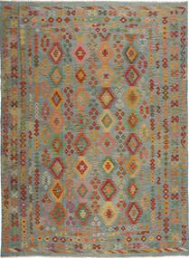  Kilim Afghan Old Style Rug 251X340 Wool Large Carpetvista