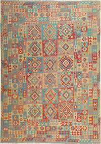  Kilim Afghan Old Style Rug 249X354 Wool Large Carpetvista