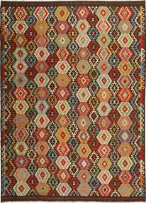 絨毯 キリム アフガン オールド スタイル 260X353 大きな (ウール, アフガニスタン)