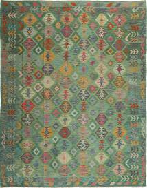 271X344 絨毯 キリム アフガン オールド スタイル オリエンタル 大きな (ウール, アフガニスタン) Carpetvista