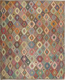  Kilim Afghan Old Style Rug 313X394 Wool Large Carpetvista