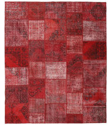  250X300 Patchwork Teppich Rot/Dunkelrot Türkei Carpetvista