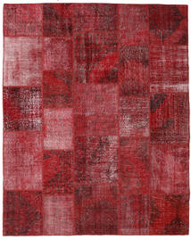  244X304 Patchwork Teppich Rot/Dunkelrot Türkei Carpetvista