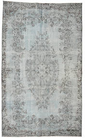Colored Vintage Rug 161X272 Grey/Light Grey Wool, Turkey Carpetvista