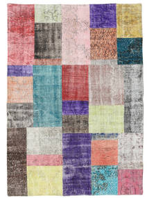  142X201 Small Patchwork Rug Wool, Carpetvista