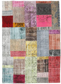  142X201 Small Patchwork Rug Wool, Carpetvista