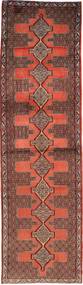 87X319 絨毯 センネ オリエンタル 廊下 カーペット レッド/茶色 (ウール, ペルシャ/イラン) Carpetvista