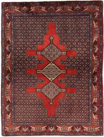  121X168 Senneh Rug Red/Dark Red Persia/Iran Carpetvista