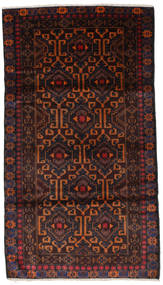 Baluch Rug Rug 115X202 Wool, Afghanistan Carpetvista
