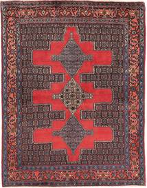  120X160 Senneh Teppich Rot/Dunkelrot Persien/Iran Carpetvista
