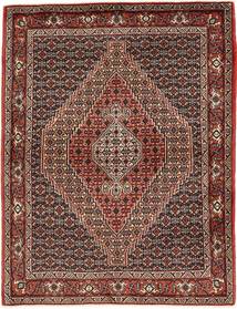  Persian Senneh Rug 123X166 Brown/Red Carpetvista