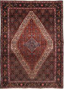 120X170 Senneh Rug Oriental (Wool, Persia/Iran) Carpetvista