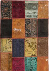 100X150 絨毯 パッチワーク モダン (ウール, ペルシャ/イラン) Carpetvista