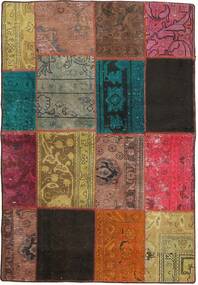  Patchwork Rug 100X150 Persian Wool Small Carpetvista