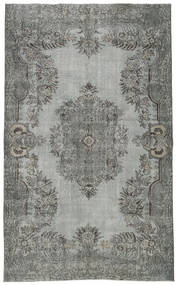 Colored Vintage Rug 167X276 Grey/Dark Grey Wool, Turkey Carpetvista