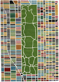  Tapis De Laine 250X350 New-York/Manhattan Handtufted Multicolore Grand