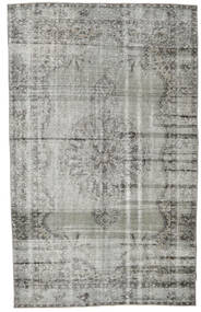 Colored Vintage Rug 182X302 Grey/Light Grey Wool, Turkey Carpetvista