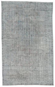 Colored Vintage Rug 181X297 Grey Wool, Turkey Carpetvista