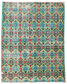 Colored Vintage Rug 148X190 Wool, Turkey Carpetvista