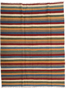 173X221 Kilim Rug Oriental Brown/Beige (Wool, Persia/Iran) Carpetvista