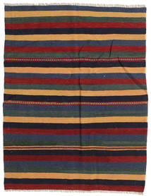 130X170 絨毯 オリエンタル キリム ダークグレー/ダークブルー (ウール, ペルシャ/イラン) Carpetvista