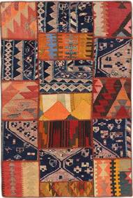 Kilim Patchwork Rug 100X150 Wool, Persia/Iran Carpetvista