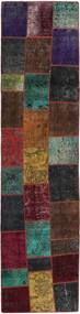 80X345 Patchwork Teppich Moderner Läufer (Wolle, Persien/Iran) Carpetvista