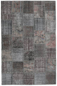 絨毯 パッチワーク 198X300 グレー/ダークグレー (ウール, トルコ)