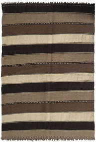 Kilim Rug Rug 141X205 Brown/Orange Wool, Persia/Iran Carpetvista