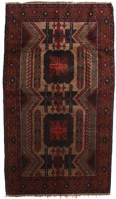  Oriental Baluch Rug 117X191 Dark Red/Brown Wool, Afghanistan Carpetvista