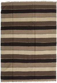  Oriental Kilim Rug 189X263 Brown/Orange Wool, Persia/Iran Carpetvista