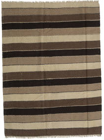 186X253 Kelim Teppich Orientalischer Braun/Orange (Wolle, Persien/Iran) Carpetvista