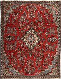 Hamadan Patina Teppich 252X335 Rot/Braun Großer Wolle, Persien/Iran Carpetvista