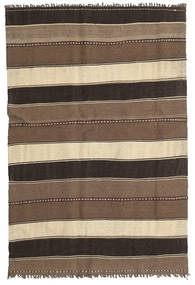 Kilim Rug Rug 140X208 Brown/Beige Wool, Persia/Iran Carpetvista
