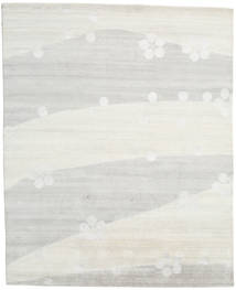  246X302 Abstrato Grande Himalaya Tapete Lã/Bamboo Seda, Carpetvista