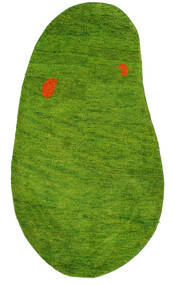  79X143 小 Pierrot 絨毯 - ダークグリーン ウール