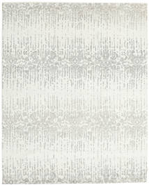 Himalaya Rug 246X305 Beige/White Wool/Bamboo Silk, India Carpetvista