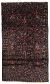 114X195 絨毯 バルーチ オリエンタル ダークレッド/レッド (ウール, アフガニスタン) Carpetvista