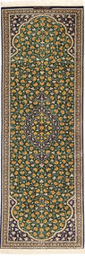  Oosters Ghom Zijde Vloerkleed 60X181 Tapijtloper Zijde, Perzië/Iran