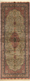 絨毯 オリエンタル クム シルク 153X406 廊下 カーペット (絹, ペルシャ/イラン)