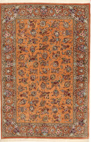 絨毯 ペルシャ クム シルク 140X210 (絹, ペルシャ/イラン)