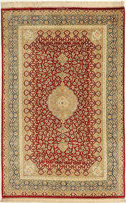 130X194 絨毯 オリエンタル クム シルク (絹, ペルシャ/イラン)