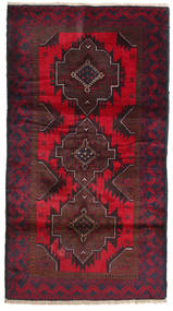 Orientalischer Belutsch Teppich 114X190 Wolle, Afghanistan Carpetvista