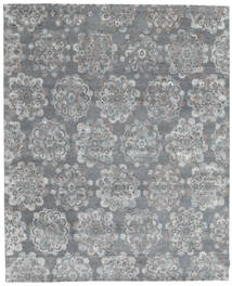  Himalaya Bamboo Silk Rug 242X297 Grey/Light Grey Large Carpetvista