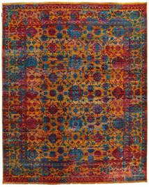 絨毯 Sari ピュア シルク 242X301 (絹, インド)