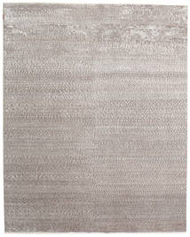  Himalaya Bamboo Silk Rug 247X310 Light Grey/Beige Large Carpetvista