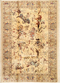  Persian Qum Silk Sighned: Qum Oliai Rug 193X292 (Silk, Persia/Iran)