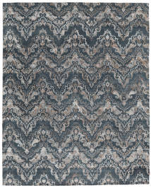 Himalaya Bamboo Silk Rug 247X307 Grey/Dark Grey Large Carpetvista