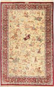 絨毯 オリエンタル クム シルク 204X329 (絹, ペルシャ/イラン)